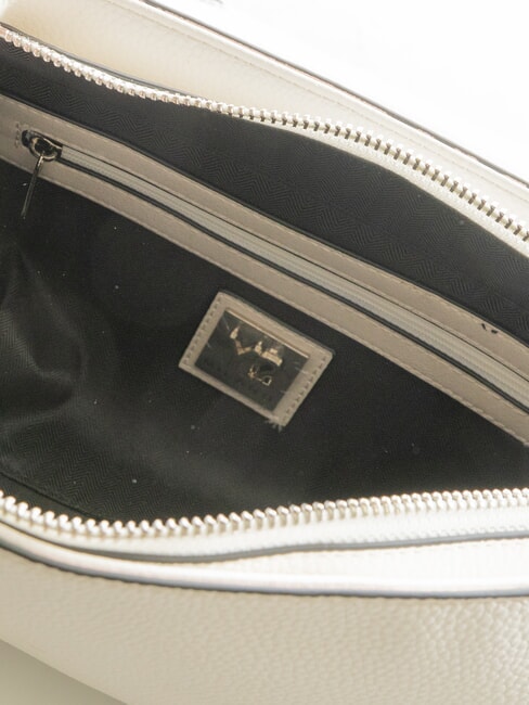 CINDY Schultertasche mit Klappe Wei&szlig; - Damentaschen