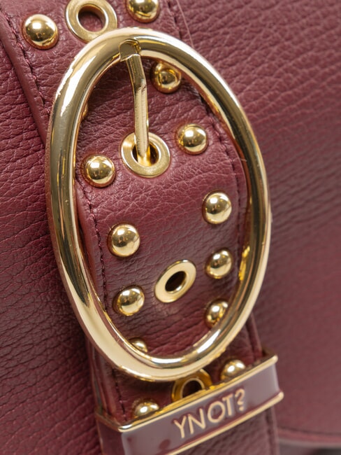 ROCKER Schultertasche mit Schnalle Wein - Damentaschen