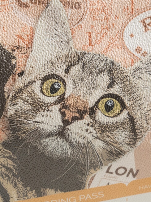 BEST FRIENDS Umh&auml;ngetasche Katzenkarte - Damentaschen