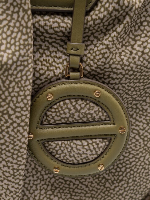 VIS-A-VIS Maxi-Handtasche mit Schulterriemen Olive - Damentaschen