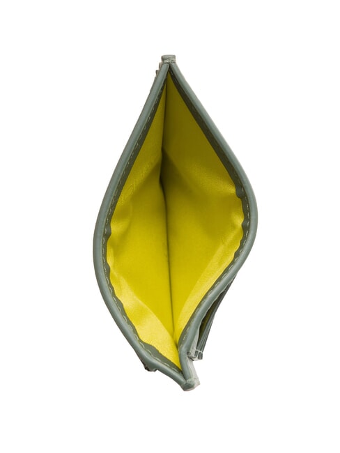 CORNER SPECIALE GOMMATO Schmaler Kartenhalter GR&Uuml;N - Brieftaschen Herren