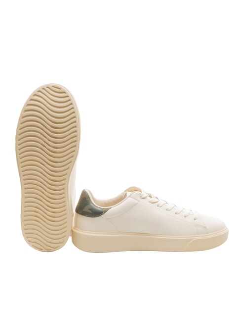 BUCK Turnschuhe wei&szlig;/milit&auml;risch - Herrenschuhe