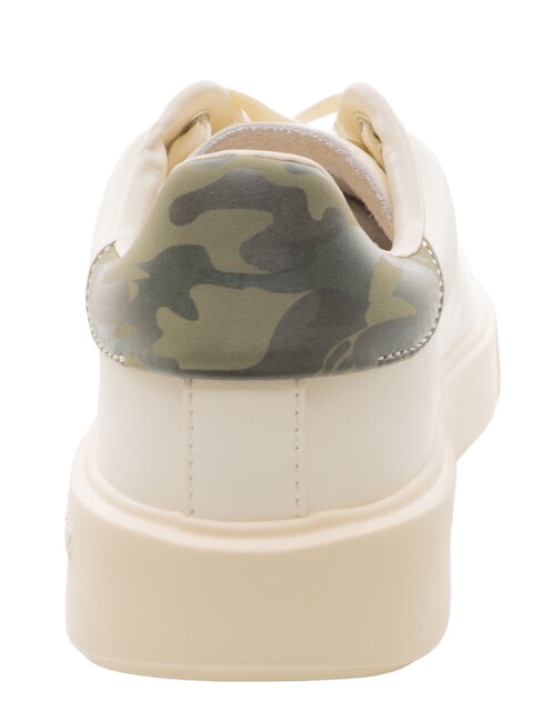 BUCK Turnschuhe wei&szlig;/milit&auml;risch - Herrenschuhe