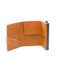 PIQUADRO CORNER SPECIALE GOMMATO Wasserdichter automatischer Kartenhalter LEDER - Brieftaschen Herren - 3