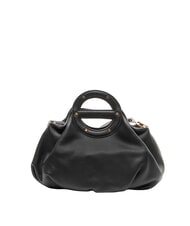 BORBONESE VIS-A-VIS Handtasche mit Schulterriemen aus Leder Schwarz - Damentaschen - 4