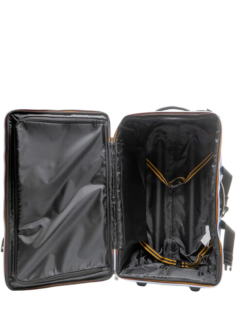 BLOSSAC  Mittelgro&szlig;er wasserdichter Trolley blaues Abzeichen-schwarz - Halbharte Trolleys