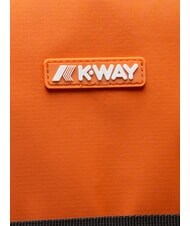 KWAY BLOSSAC  Mittelgro&szlig;er wasserdichter Trolley orange br&auml;unlich-schwarz - Halbharte Trolleys - 3