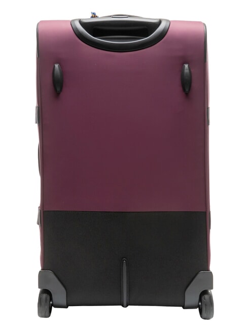 BLOSSAC  Mittelgro&szlig;er wasserdichter Trolley violett-malvenfarbenes Weinrot - Halbharte Trolleys