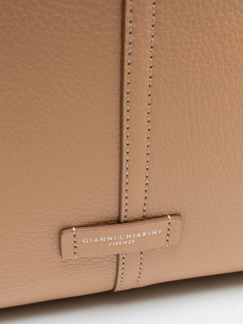 MAYA Leder-Einkaufstasche Ton - Damentaschen