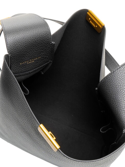 JO Schultertasche, Leder Schwarz - Damentaschen