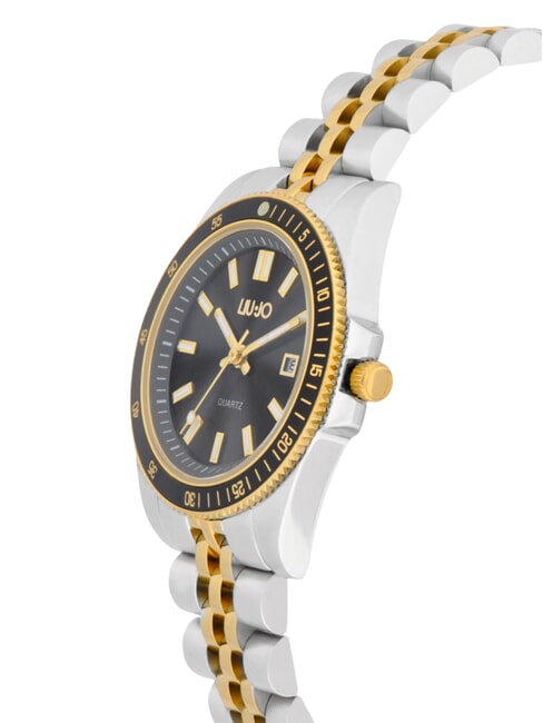 COMPANY LADY Seiko Uhrwerk VJ12 Silber/Gold - Uhren