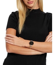 LIUJO GLAM Smartwatch mit Geh&auml;use aus Zinklegierung und Stahl goldene Rose - Uhren - 4