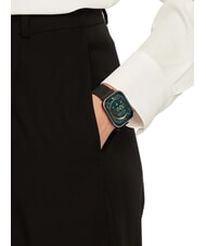 LIUJO VOICE SLIM LUXURY Smartwatch aus Aluminiumlegierung mit Goldfinish Schwarz - Uhren - 4