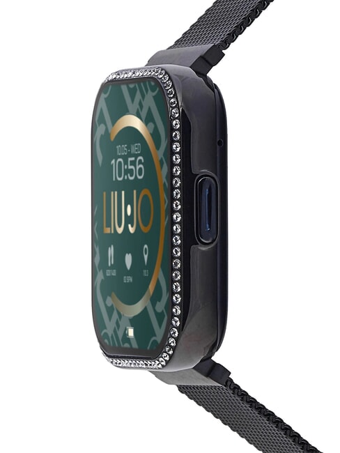 VOICE SLIM LUXURY Smartwatch aus Aluminiumlegierung mit Goldfinish Schwarz - Uhren