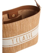 ALVIERO MARTINI PRIMA CLASSE RAFIA COAST Mini-Eimertasche TABAK - Damentaschen - 4