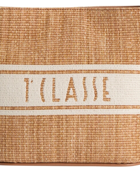 RAFIA COAST Mini-Eimertasche TABAK - Damentaschen