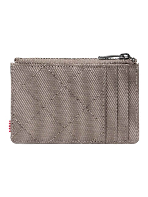 OSCAR Flaches Kartenetui mit Rei&szlig;verschluss gesteppt - Brieftaschen Herren