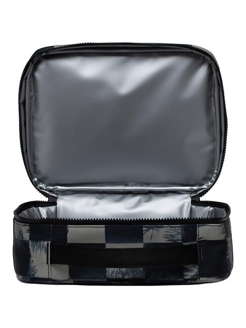 POP QUIZ Thermo-Lunchtasche schwarze Schablonen-Checker - Taschen und Accessoires f&uuml;r Kids