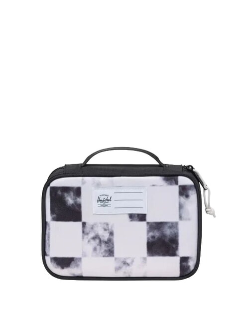 HERITAGE Federm&auml;ppchen mit Griff schwarz kariert - Etuis und Zubeh&ouml;r