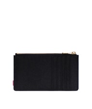 HERSCHEL OSCAR Flaches Kartenetui mit M&uuml;nzfach SCHWARZ - Brieftaschen Damen - 2