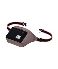 HERSCHEL POP QUIZ G&uuml;rteltasche mit Tasche Taupegrau/Schwarz/Muschelrosa - H&uuml;fttaschen - 2