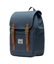 HERSCHEL RETREAT MINI Rucksack blaue Fata Morgana/wei&szlig;er Stich - Rucks&auml;cke f&uuml;r Schule &amp; Freizeit - 2