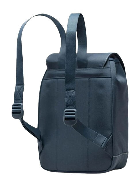 RETREAT MINI Rucksack blaue Fata Morgana/wei&szlig;er Stich - Rucks&auml;cke f&uuml;r Schule &amp; Freizeit