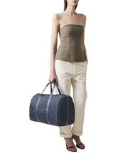 BORBONESE ECO LINE  Mittlere Tasche mit Schultergurt blauer Lapislazuli - Reisetaschen - 2