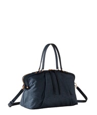 BORBONESE FRAME Gep&auml;cktasche mit Schultergurt blauer Lapislazuli - Damentaschen - 3