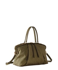 BORBONESE FRAME Gep&auml;cktasche mit Schultergurt Olive - Damentaschen - 3