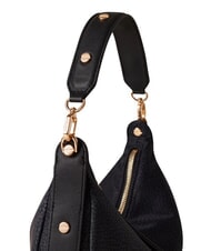 BORBONESE FRAME Hobo-Tasche, Mini-Tasche, Schultertasche dunkles Schwarz - Damentaschen - 5