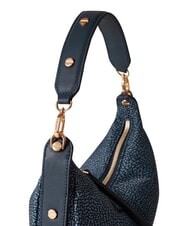 BORBONESE FRAME Hobo-Tasche, Mini-Tasche, Schultertasche blauer Lapislazuli - Damentaschen - 4