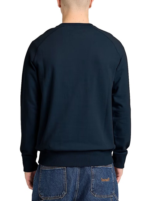 ER BASIC REGULAR Sweatshirt mit Rundhalsausschnitt dunkler Saphir/dunkler Denim - Sweatshirts Herren