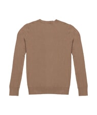 GUESS SAYLOR LOGO  Pullover Seide Taupe - Damenpullover - 2