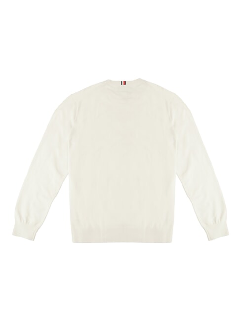 1985 CREW Sweatshirt aus Baumwollmischung Elfenbein - Herrenpullover