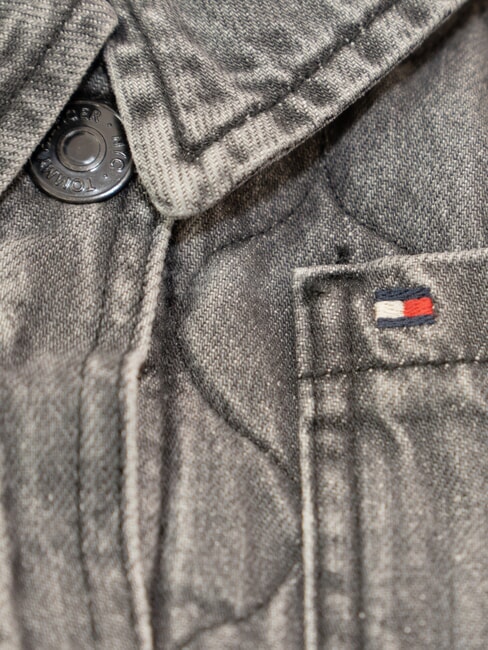 TH KIDS M&auml;dchenjacke gewaschenes Schwarz - Kinder Jacken