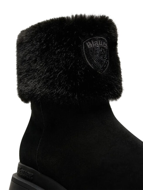 KIMMEL Winterstiefel aus Leder SCHWARZ - Damenschuhe