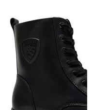 BLAUER KIMMEL Lederstiefeletten SCHWARZ - Damenschuhe - 3