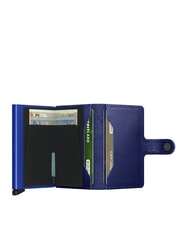 SECRID CRISPLE Geldb&ouml;rse mit Druckknopf-Kartenhalter Kobalt - Brieftaschen Herren - 3