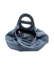 BORBONESE VIS-A-VIS S Handtasche mit Schulterriemen blauer Lapislazuli - Damentaschen - 5