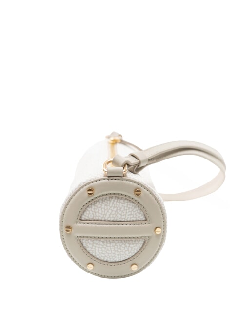 VIS-A-VIS Kleine Umh&auml;ngetasche wei&szlig;e Baumwolle - Damentaschen