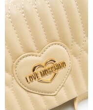 LOVE MOSCHINO BUBBLY LOVE Mini-Schultertasche Butter - Damentaschen - 3