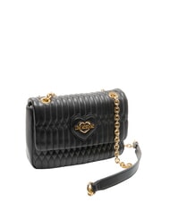 LOVE MOSCHINO BUBBLY LOVE Mini-Schultertasche / Umh&auml;ngetasche Schwarz - Damentaschen - 2