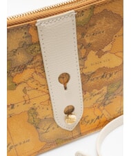 ALVIERO MARTINI PRIMA CLASSE ESCAPE GEO Schultertasche mit Kette und Schulterriemen Elfenbein - Damentaschen - 4