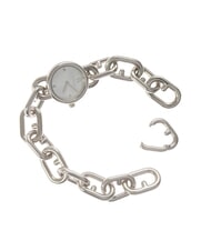 FURLA CAMPIONARIO - CHAIN Uhr nur Zeitangabe Silberfarbe - Uhren - 4