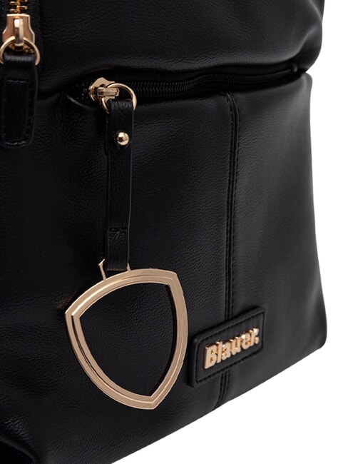 MUSHY Rucksack mit mehreren F&auml;chern SCHWARZ - Damentaschen