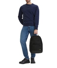 BLAUER ESSENTIAL Rucksack mit mehreren F&auml;chern SCHWARZ - Rucks&auml;cke f&uuml;r Schule &amp; Freizeit - 6