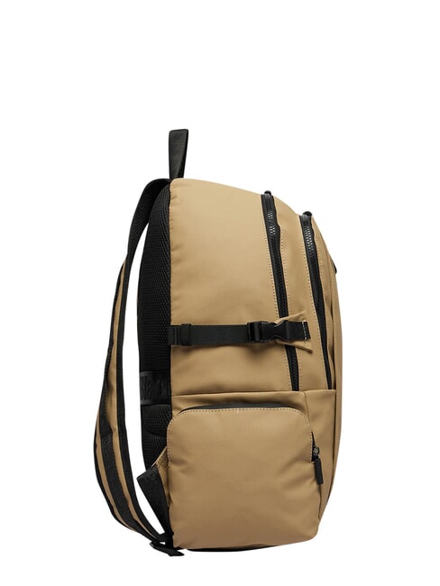 SPLASH Freizeitrucksack mit mehreren F&auml;chern Beige - Rucks&auml;cke f&uuml;r Schule &amp; Freizeit