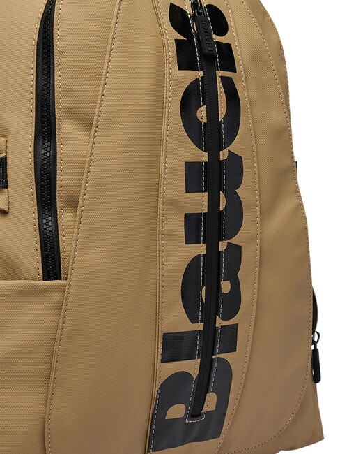 SPLASH Freizeitrucksack mit mehreren F&auml;chern Beige - Rucks&auml;cke f&uuml;r Schule &amp; Freizeit