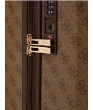 GUESS LATONA 18 Hartschalen-Trolley MILCH-LOGO - Handgep&auml;ck - 4